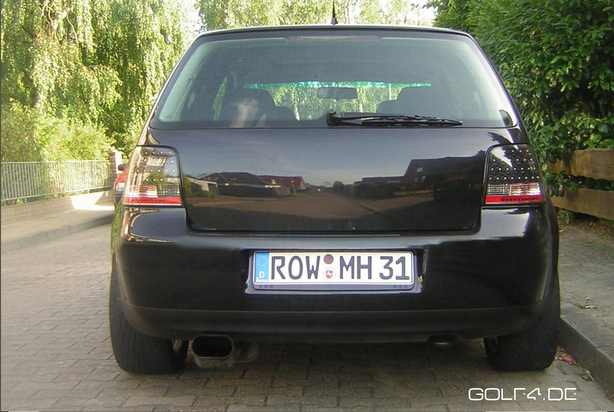 Golf 4 LED Rückleuchten (schwarz) - Golf 4 Forum