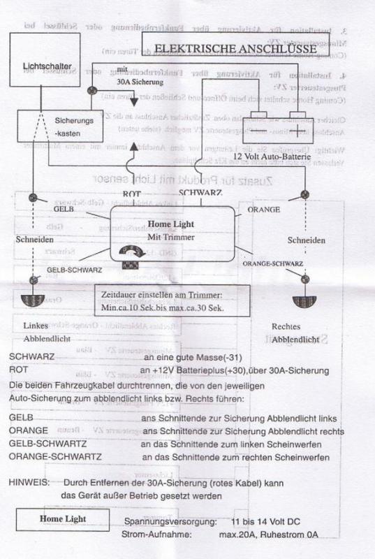 Coming Home Modul Einbau - Golf 4 Forum