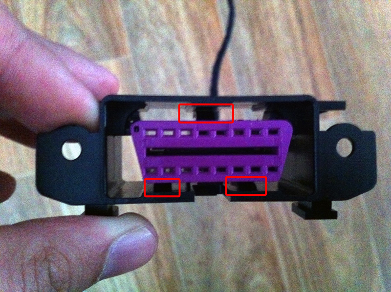 Mittelkonsole Diagnose Stecker - Golf Forum